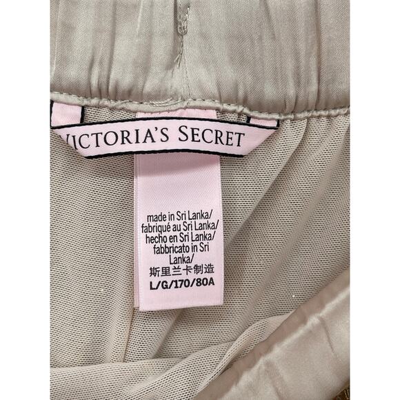 Victoria Secret Gold Sequined Joggers Size L Glam Y2K Retro - Picture 4 of 6